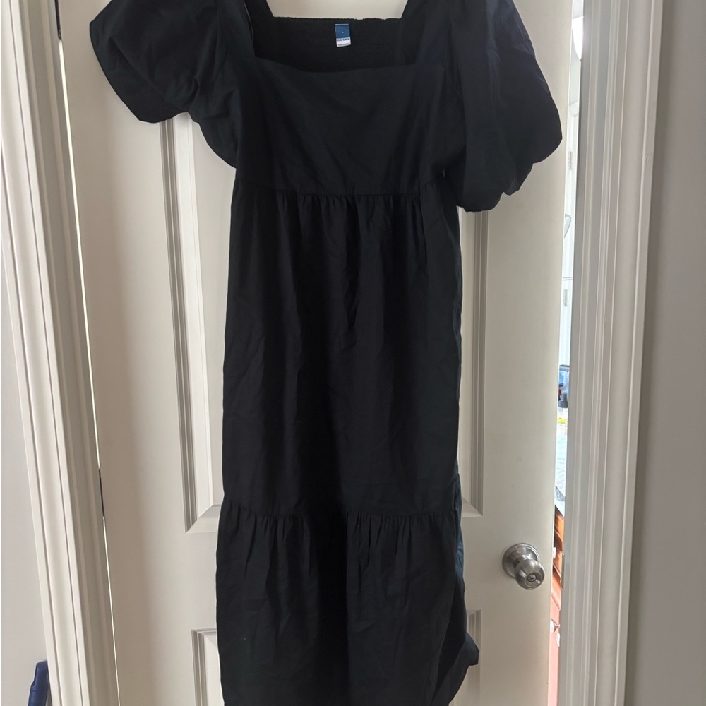 Old Navy Black Casual Kids Dress